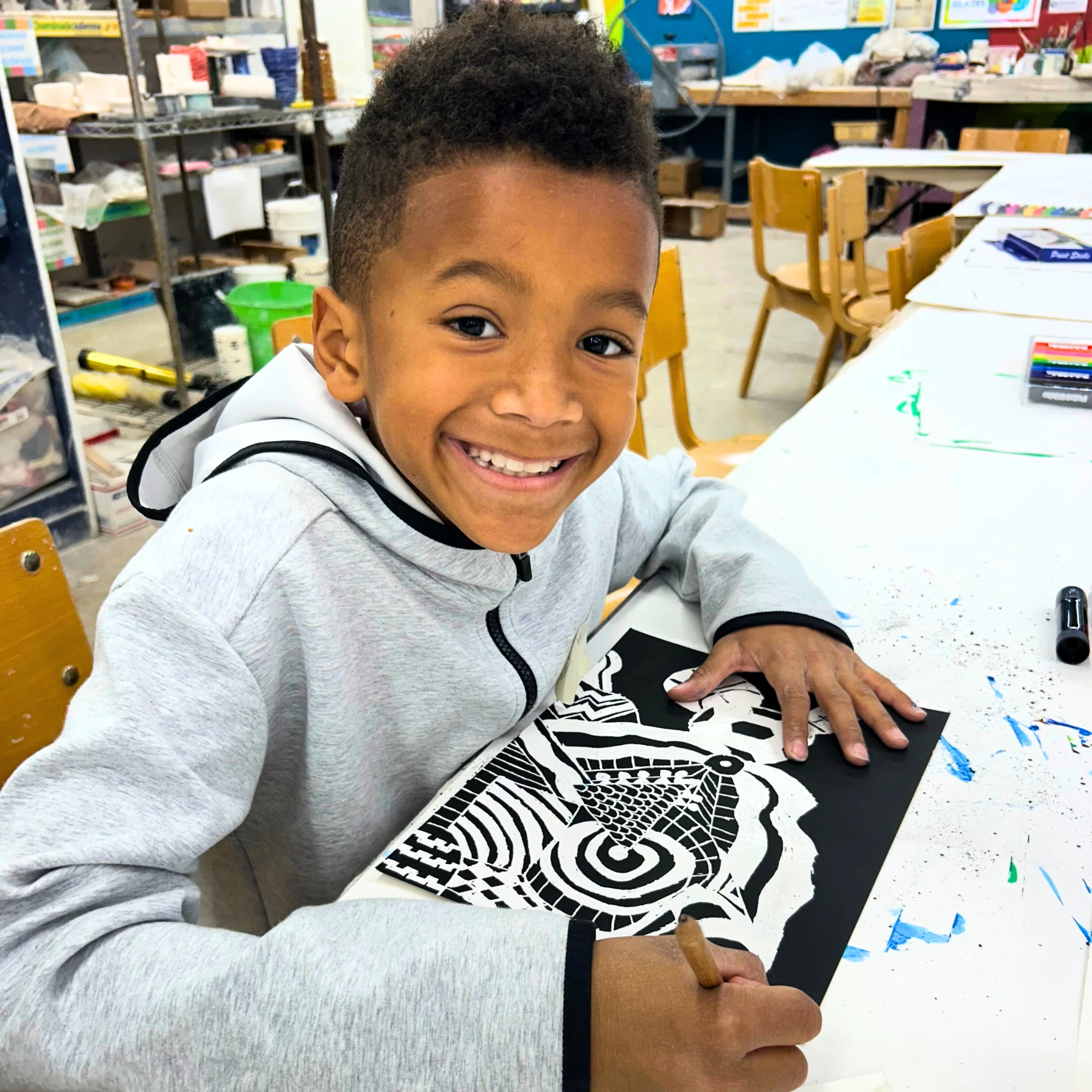 Week 7: Etching Outerspace: Printmaking & Design (July 2026) | Grades 3-5
